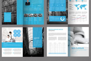 2017大气企业形象画册设计模板 打造专业国内贸易代理品牌形象